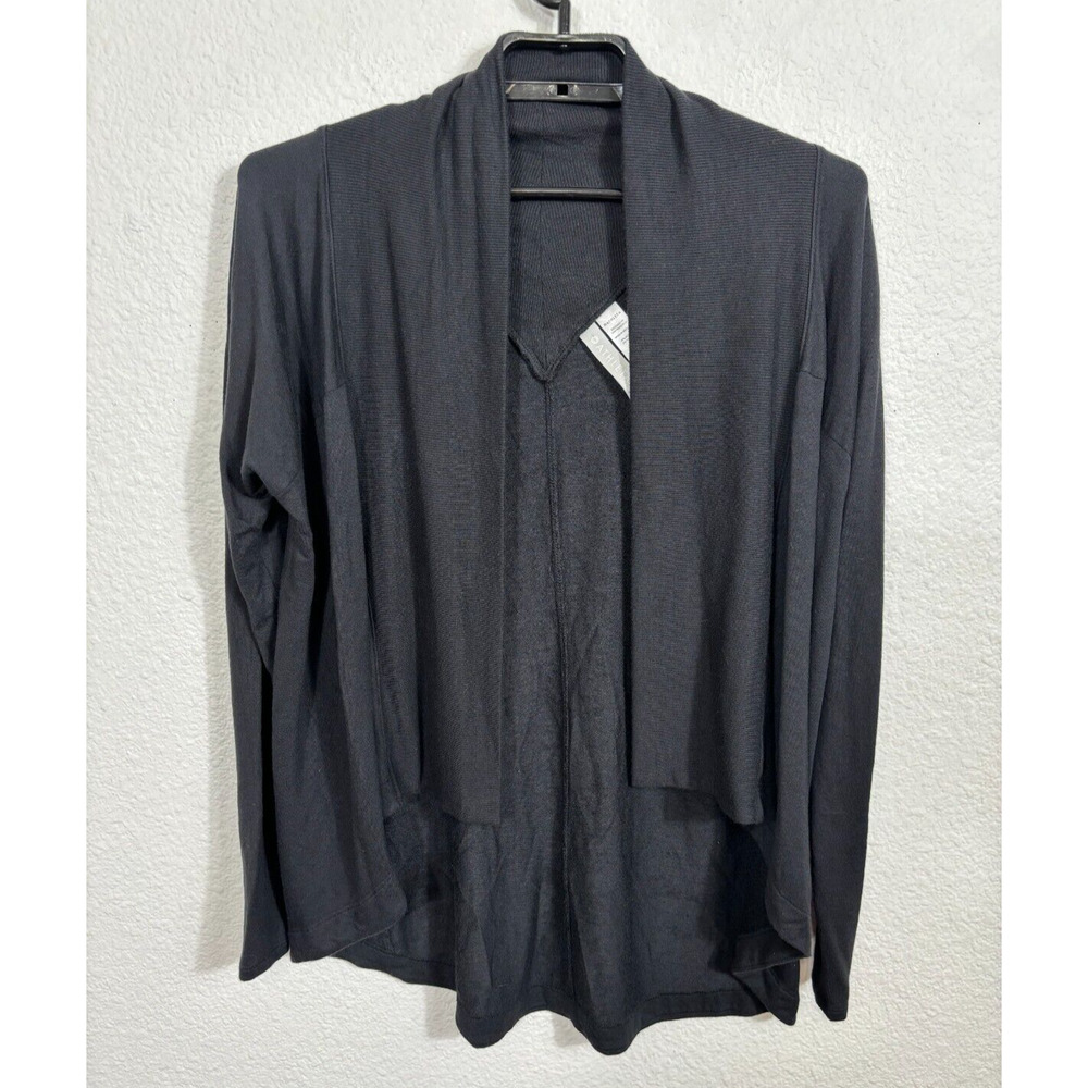 Athleta Nirvana Pranayama Wrap Womens Small Cardigan Sweater Modal Long Sleeve